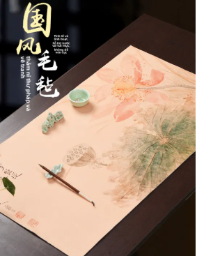 Thick Felt Calligraphy Mat Traditional Chinese Painting Mat Primary School Student Mat Specialized for Writing and Calligraphy Practice