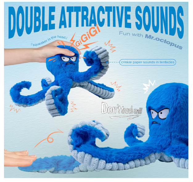 Tough Dog Toys, Stuffed Chew Large Dog Toys