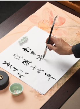 Thick Felt Calligraphy Mat Traditional Chinese Painting Mat Primary School Student Mat Specialized for Writing and Calligraphy Practice