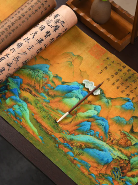 Thick Felt Calligraphy Mat Traditional Chinese Painting Mat Primary School Student Mat Specialized for Writing and Calligraphy Practice