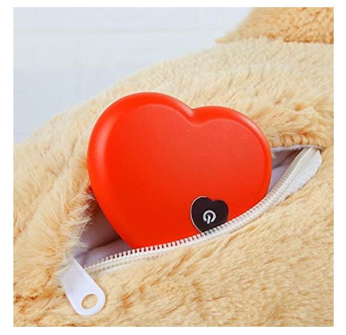 Anxiety Relief Puppy Toy with Heartbeat Dog Calming Behavioral Training Toy