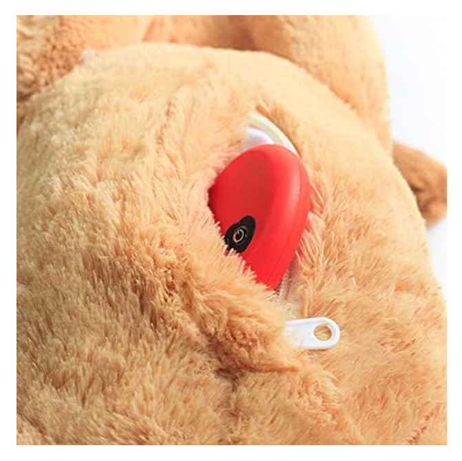 Anxiety Relief Puppy Toy with Heartbeat Dog Calming Behavioral Training Toy