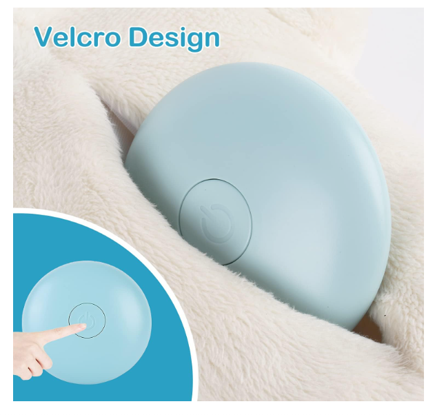 Heartbeat Puppy Toy - Comfort Cuddler Pillow, Dog Anxiety Relief Calming Aid