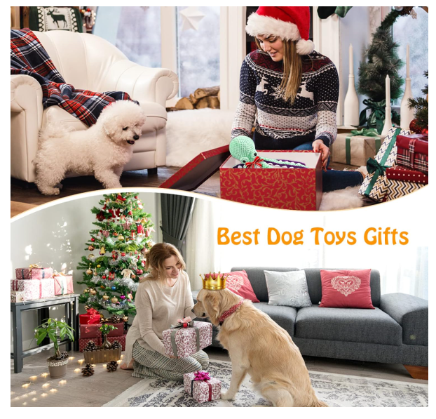 Stuffed Dog Toys for Large Dogs, Cute Plush Dog Toys for Small/Medium/Large Pets to Play